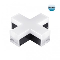 Светильник-соединитель Х-образный Novotech Bits 359114 Светильник-соединитель Х-образный Novotech Bits 359114