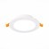 ST210.538.08 Св-к встр. Белый LED 1*8W 3000K 640Lm Ra80 110° IP20 D120xH30 220-240V Встраиваемые светильники