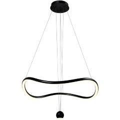 SL6209.403.40 Светильник подвесной ST-Luce Черный/Черный, Белый LED 1*40W 3000K ORIONE SL6209.403.40 Светильник подвесной ST-Luce Черный/Черный, Белый LED 1*40W 3000K ORIONE