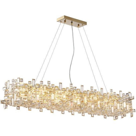 Люстра подвесная хрустальная 2171/03/12PL Stilfort, серия Tetrix Люстра подвесная хрустальная 2171/03/12PL Stilfort, серия Tetrix
