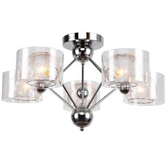 Люстра потолочная Lussole GRLSP-8279 LANIER IP21 под лампы 5xE14 30W Люстра потолочная Lussole GRLSP-8279 LANIER IP21 под лампы 5xE14 30W