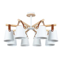 Люстра потолочная Arte Lamp A7032PL-8WH Thomas под лампы 8xE27 60W