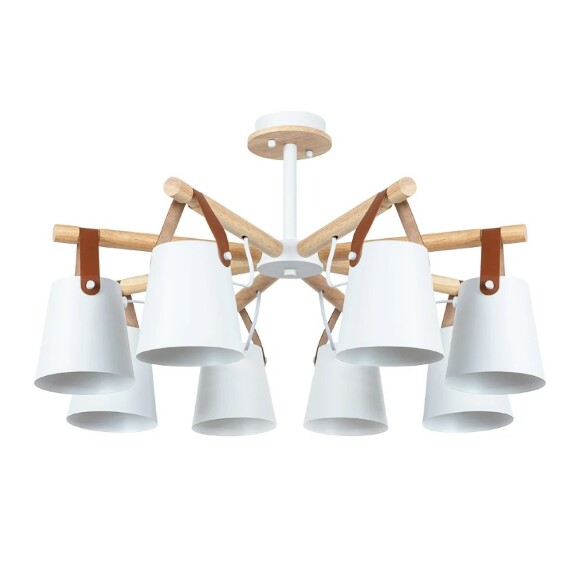 Люстра потолочная Arte Lamp A7032PL-8WH Thomas под лампы 8xE27 60W
