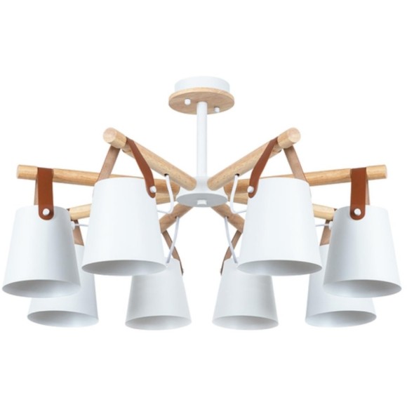 Люстра потолочная Arte Lamp A7032PL-8WH Thomas под лампы 8xE27 60W