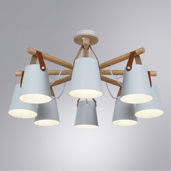 Люстра потолочная Arte Lamp A7032PL-8WH Thomas под лампы 8xE27 60W
