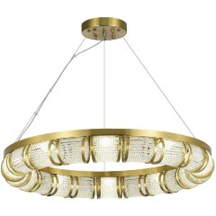 SL6011.313.01 Светильник подвесной ST-Luce Латунь/Прозрачный LED 1*65W ESME SL6011.313.01 Светильник подвесной ST-Luce Латунь/Прозрачный LED 1*65W ESME