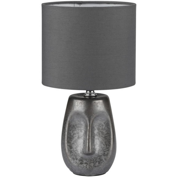 8147/1T MODERNI LN25 серый, керамика/текстиль Настольная лампа Е27 1*60W 220V AKIVI
