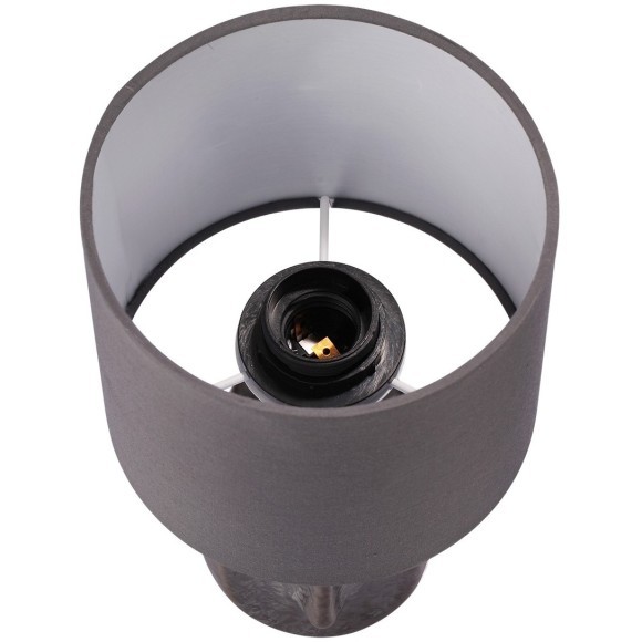 8147/1T MODERNI LN25 серый, керамика/текстиль Настольная лампа Е27 1*60W 220V AKIVI