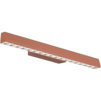 SL1018.623.01 Светильник настенный ST-Luce терракотовый/прозрачный LED 1*11W 4000K EUCLIDICS