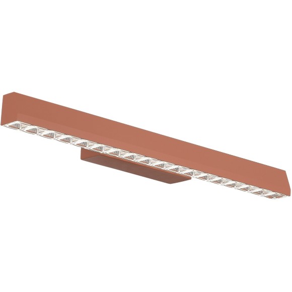SL1018.623.01 Светильник настенный ST-Luce терракотовый/прозрачный LED 1*11W 4000K EUCLIDICS