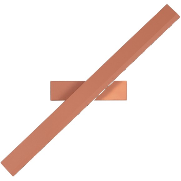 SL1018.623.01 Светильник настенный ST-Luce терракотовый/прозрачный LED 1*11W 4000K EUCLIDICS