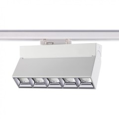Трековый светильник трехфазный светодиодный 220V Port 358667 IP33