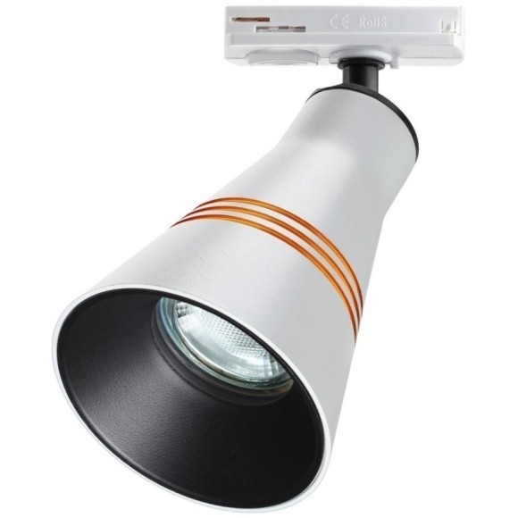 Однофазный двужильный трековый светильник Novotech 370858 SOBIT под сменную лампу GU10