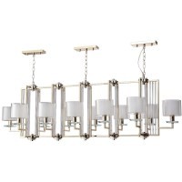 Люстры Crystal Lux NICOLAS SP12 L1600 GOLD/WHITE