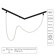 Магнитный гибкий трековый неон 2.5м черный металл Arte Lamp Loop A4910PL-1BK