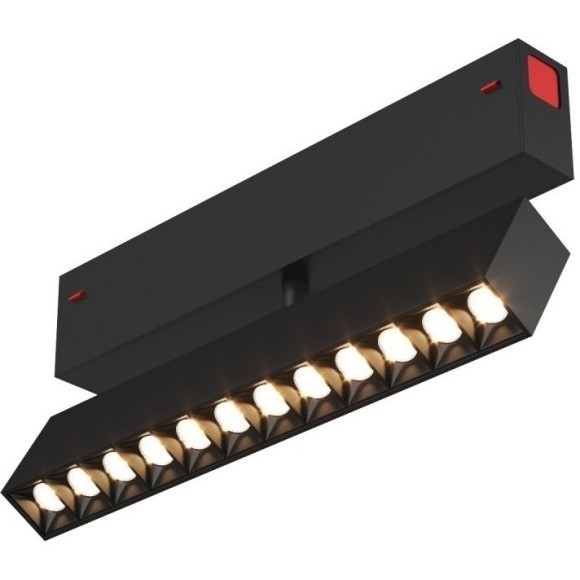 DK8006-BK Трековый магнитный светодиодный SMART (TUYA, Алиса, Wi-Fi, пам. настроек) светильник Denkirs SMART 220V CRI90+ 3000-6000К 810Лм 24° 9Вт