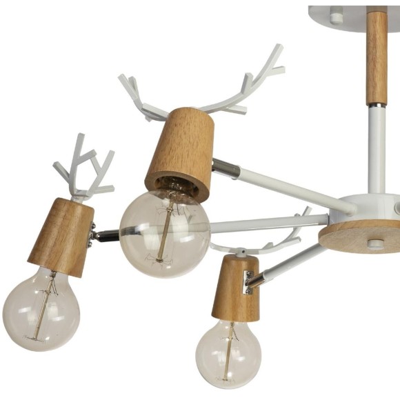 10024/6 White Люстра на штанге LOFT IT Sven