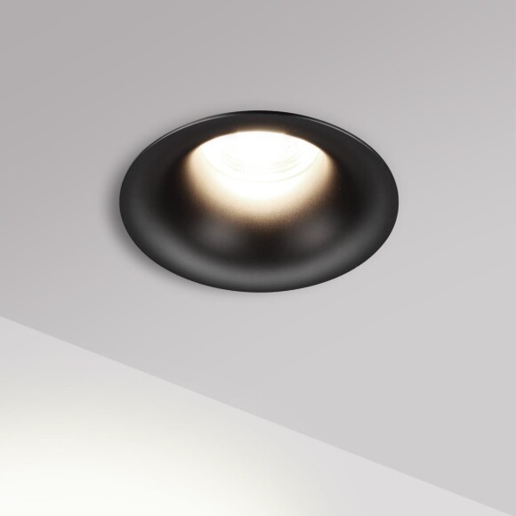 359889 WIR NT26 000 черный Светильник встраиваемый с переключателем цв. температуры IP20 LED 15W 100-265V 3000К/4000К/6000К ECLAT