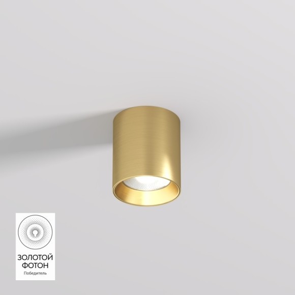 Спот накладной (для совпад. цвета с трек системой Shine) Denkirs TUBE DK2610-SB