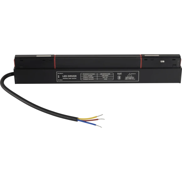 CLT 0.203 09 BL SMART 1408/141 Внутренний черный SMART драйвер мощностью 200Вт, 220=>48V, Bluetooth 4.0, SMART LIFE TUYA, регулировка цветности и яркости, голосовое управление через приложение или хаб