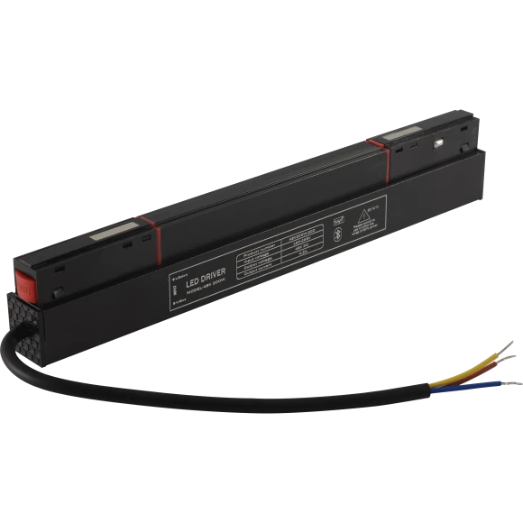 CLT 0.203 09 BL SMART 1408/141 Внутренний черный SMART драйвер мощностью 200Вт, 220=>48V, Bluetooth 4.0, SMART LIFE TUYA, регулировка цветности и яркости, голосовое управление через приложение или хаб