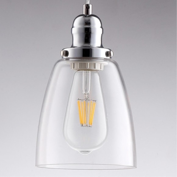 Подвесной светильник с 1 плафоном Arte Lamp A9387SP-1CC TRENTO под лампу 1xE27 40W