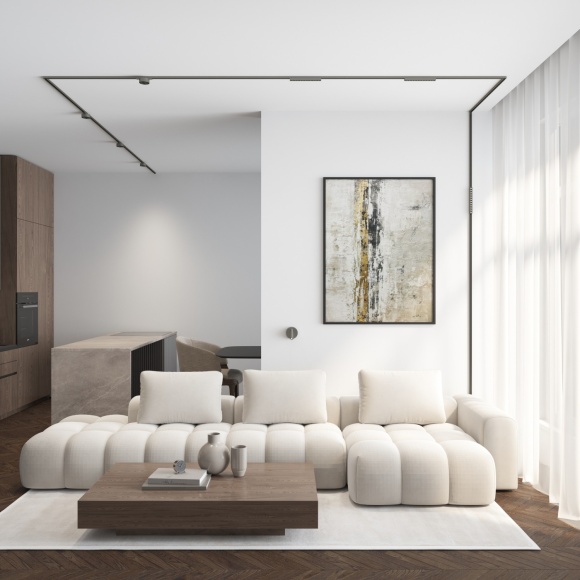 DK5772-DN Трековый магнитный светодиодный светильник Denkirs Shine 48V CRI90+ 3000К 390Лм 24° 6Вт