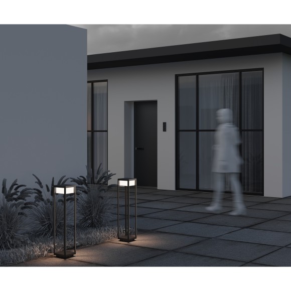 Уличный наземный светильник Maytoni O021FL-L10B3K Baker Street IP65 светодиодный LED 10W Уличный наземный светильник Maytoni O021FL-L10B3K Baker Street IP65 светодиодный LED 10W