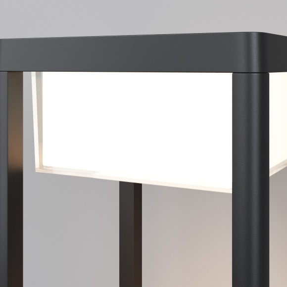 Уличный наземный светильник Maytoni O021FL-L10B3K Baker Street IP65 светодиодный LED 10W Уличный наземный светильник Maytoni O021FL-L10B3K Baker Street IP65 светодиодный LED 10W