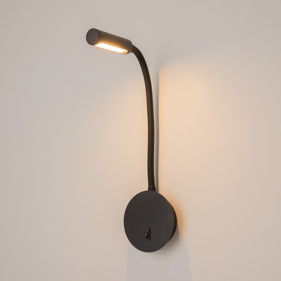 Настенный светильник на гибкой ножке Maytoni C035WL-L3B3K Stem светодиодный LED 3W