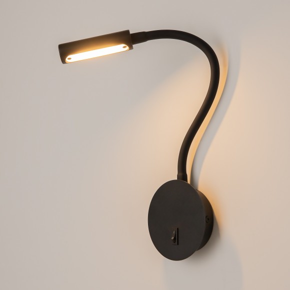 Настенный светильник на гибкой ножке Maytoni C035WL-L3B3K Stem светодиодный LED 3W