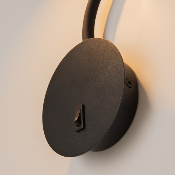 Настенный светильник на гибкой ножке Maytoni C035WL-L3B3K Stem светодиодный LED 3W