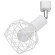 Однофазный двужильный трековый светильник Arte Lamp A6141PL-1WH SOSPIRO под сменную лампу Е14
