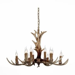 SL153.703.12 Люстра подвесная ST-Luce Светло-Коричневый E14 12*40W RENNA SL153.703.12 Люстра подвесная ST-Luce Светло-Коричневый E14 12*40W RENNA