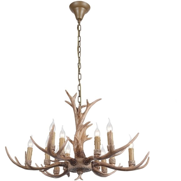 SL153.703.12 Люстра подвесная ST-Luce Светло-Коричневый E14 12*40W RENNA