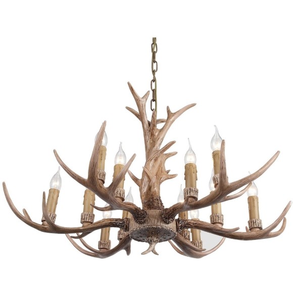 SL153.703.12 Люстра подвесная ST-Luce Светло-Коричневый E14 12*40W RENNA