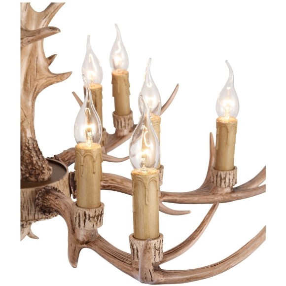 SL153.703.12 Люстра подвесная ST-Luce Светло-Коричневый E14 12*40W RENNA