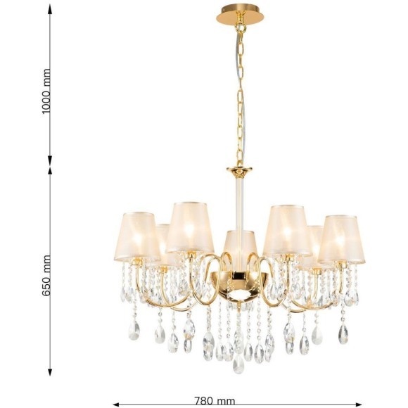 Подвесная люстра Cutie 2868-7P