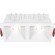 Встраиваемый светильник Maytoni DL043-02-10W4K-D-SQ-W Alfa LED светодиодный LED 20W Встраиваемый светильник Maytoni DL043-02-10W4K-D-SQ-W Alfa LED светодиодный LED 20W