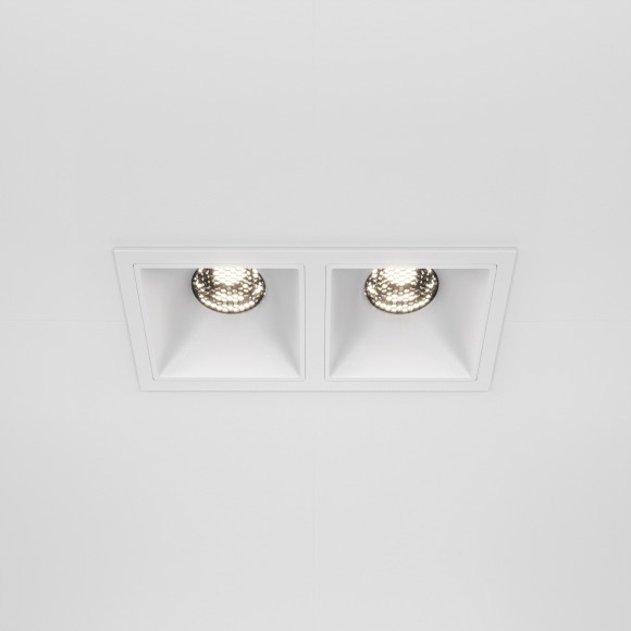 Встраиваемый светильник Maytoni DL043-02-10W4K-D-SQ-W Alfa LED светодиодный LED 20W Встраиваемый светильник Maytoni DL043-02-10W4K-D-SQ-W Alfa LED светодиодный LED 20W