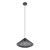 43995 DOLWEN Подвесной светильник 1xE27 40Вт сталь ткань черный