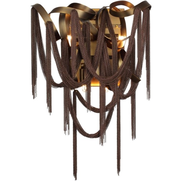 5066/4W HALL ODL24 397 античн.бронза/коричневый/металл/металл Бра G9 4*40W CHAINY 5066/4W HALL ODL24 397 античн.бронза/коричневый/металл/металл Бра G9 4*40W CHAINY