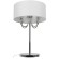 10416T CR LOFT IT BALANCE Настольная лампа, хромированное и белое металлическое основание, белый пластиковый плафон, 4 × E14, общая мощность 160 Вт