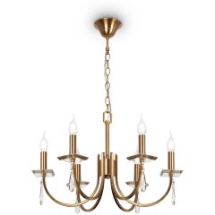 Люстра подвесная Freya FR1006PL-06G Forte под лампы 6xE14 40W