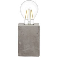 49812 Настольная лампа PRESTWICK, 1х60W (E27), 90х90, H130, керамика, серый