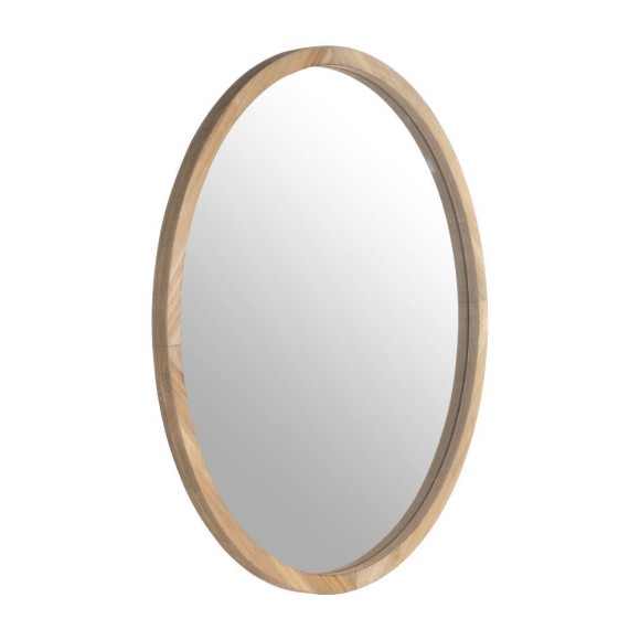 425038 BANI Зеркало настенное декоративное индустриальное дерево коричневое D700 425038 BANI Зеркало настенное декоративное индустриальное дерево коричневое D700