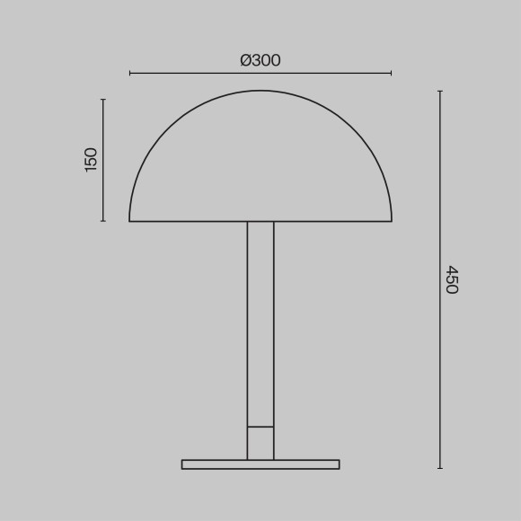 Интерьерная настольная лампа светодиодная с выключателем Ray Z012TL-L8B3K Интерьерная настольная лампа светодиодная с выключателем Ray Z012TL-L8B3K