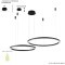 Люстра Crystal Lux FORTUNA SP123W LED BLACK