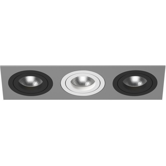 Встраиваемый светильник Lightstar i539070607 Intero 16 под лампы 3xGU10 150W