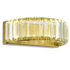 SL1622.301.01 Светильник настенный ST-Luce Латунь/Прозрачный LED 1*13W 4000K TIVOLI SL1622.301.01 Светильник настенный ST-Luce Латунь/Прозрачный LED 1*13W 4000K TIVOLI